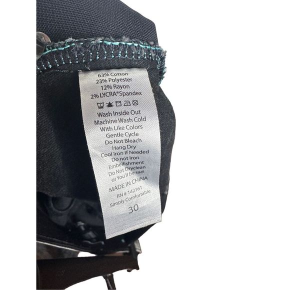 Lularoe Magic Waist High Rise Acid Wash Denim Skinny Jeans Pants Sz 30 Women's - Picture 6 of 6